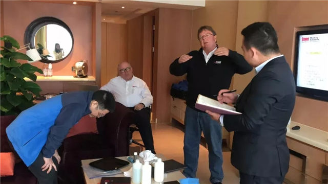 Stoner團(tuán)隊與廣東博皓團(tuán)隊一齊探討脫模劑新產(chǎn)品市場應(yīng)用-2