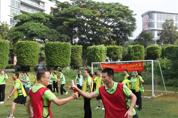 運動與激情碰撞，健康與快樂共享—廣東博皓第六屆運動會   -傳統(tǒng)接力賽